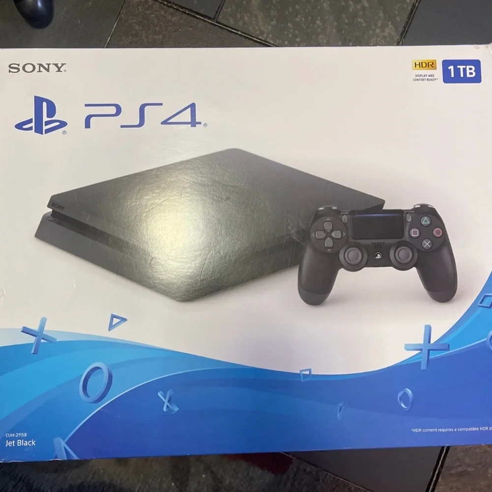 PS4 1TB – Lightly Used – Includes Controller & All Cables And Four Games